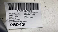 ⭕ 2017-2023 Tesla Model 3 Dash Center Multimedia Navigation Touch Screen Display