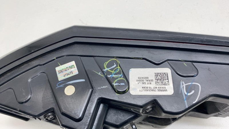 ⭕ 22-24 R1S R1T Rear Driver Side Outer Taillight LED Tail Lamp Left PT