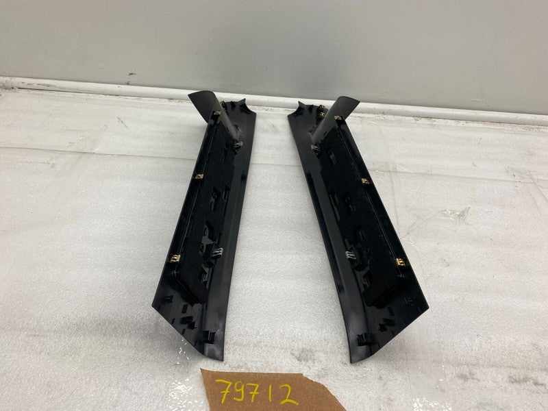⭕ 2016-2020 Tesla Model X PAIR (Left & Right) Rear Door Sill Trim Pane
