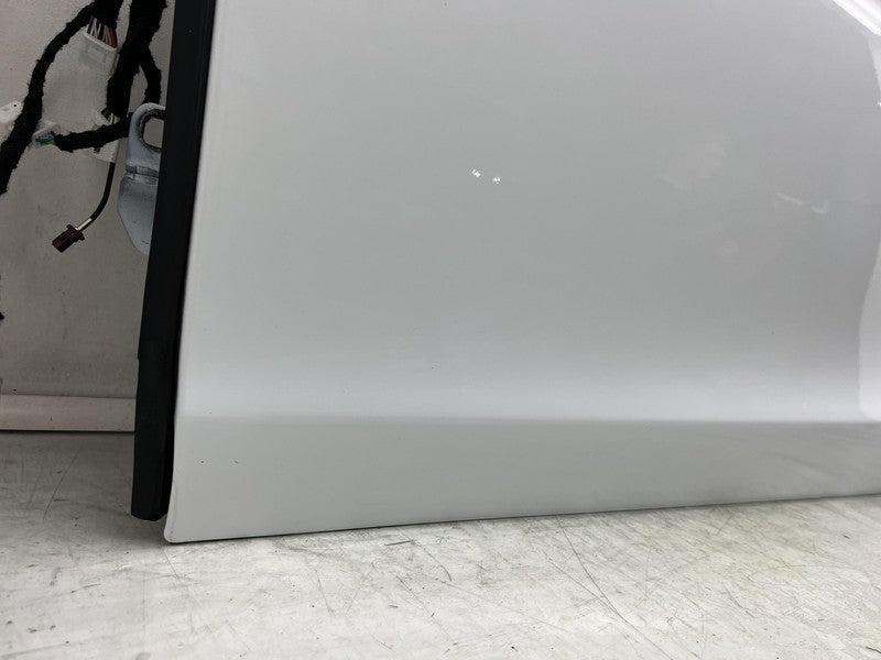 2012-2015 Tesla Model S Front Driver Side Door Shell Panel Left Used White PBCW