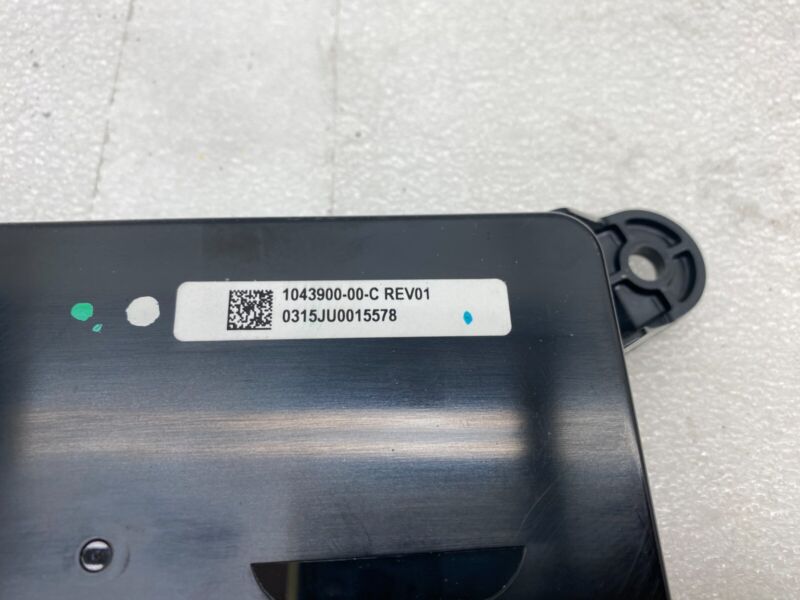 104390000C ⭕2016-2020 Model X Rear Body Chassis Module w/ Smart Keyless Remote 1043900-00-C