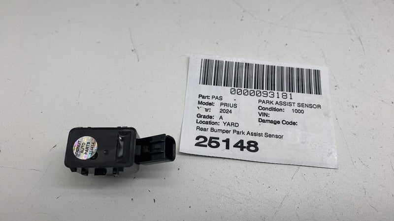 ⭕ 23-25 Toyota Prius Bumper PDC Single Parking Assist Sensor White 893