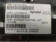 ⭕ 12-15 Tesla Model S Sunroof Controller Moon Roof Control Module 1007512-00-A