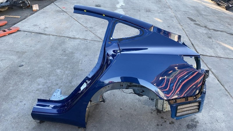 ⭕ 17-20 Tesla Model 3 Rear Left Quarter Panel Structural Frame Cut Blue - PPSB