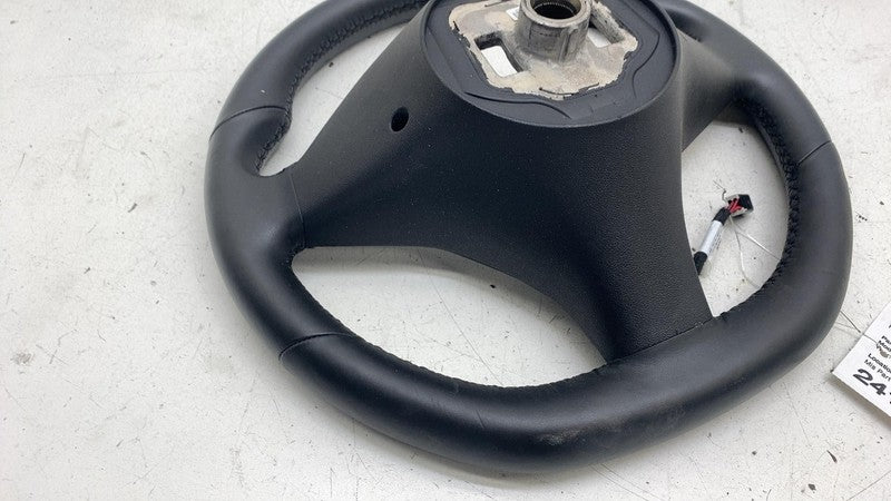 ⭕ 2012-2020 Tesla Model S X Front Driver Steering Wheel Black Leather 