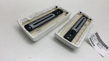 ⭕ 2012-2015 Tesla Model S MS PAIR Left & Right Center Console Armrest Pad White