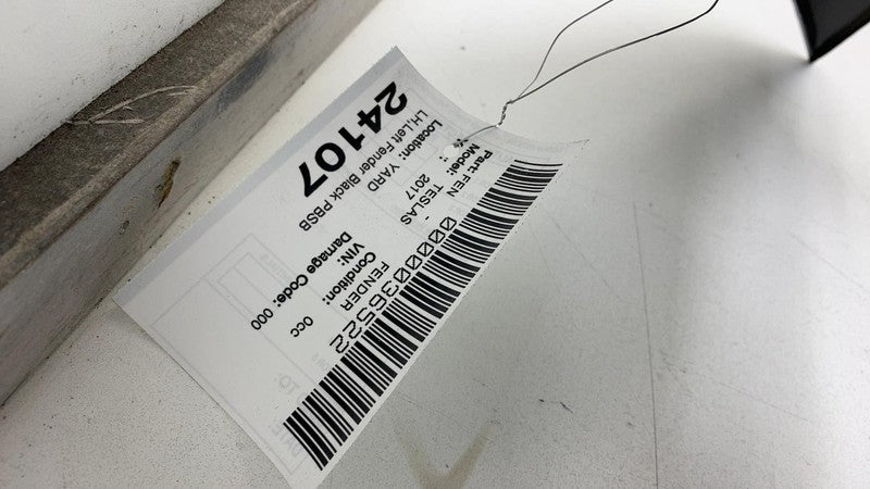 ⭕ 2012-2020 Tesla Model S Front Driver Side Fender Shell Panel Left Black PBSB