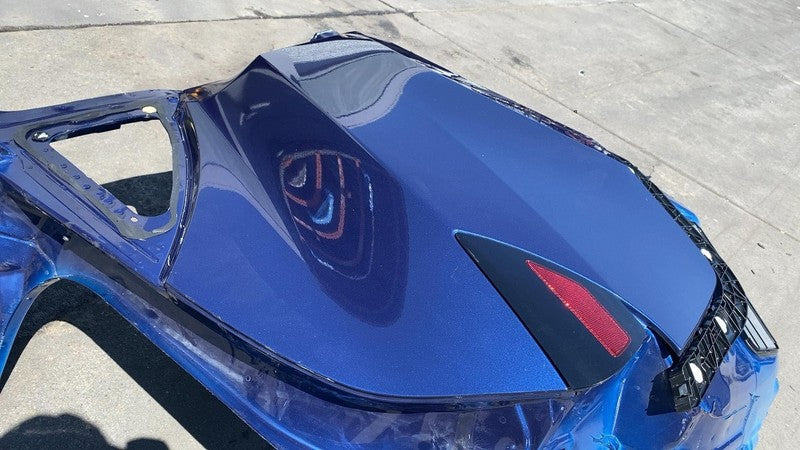 ⭕ 2020-2023 Tesla Model Y Rear Right Quarter Panel Structural Cutout Blue PPSB