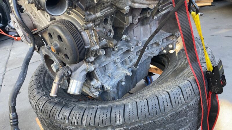 68247748AC ⭕2017 - 2025 CHRYSLER PACIFICA FWD 3.6L HYBRYD ENGINE MOTOR VIN G 8TH DIGIT OEM