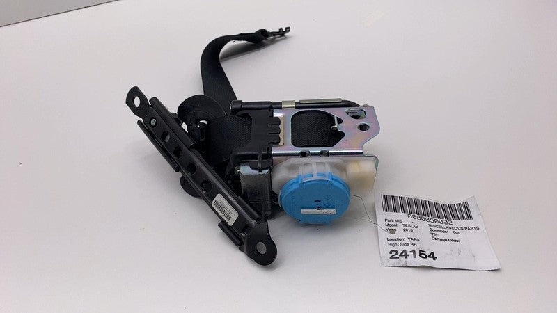 2016-2020 Tesla Model X Front Passenger Side 1st Row Seat Belt & Retra