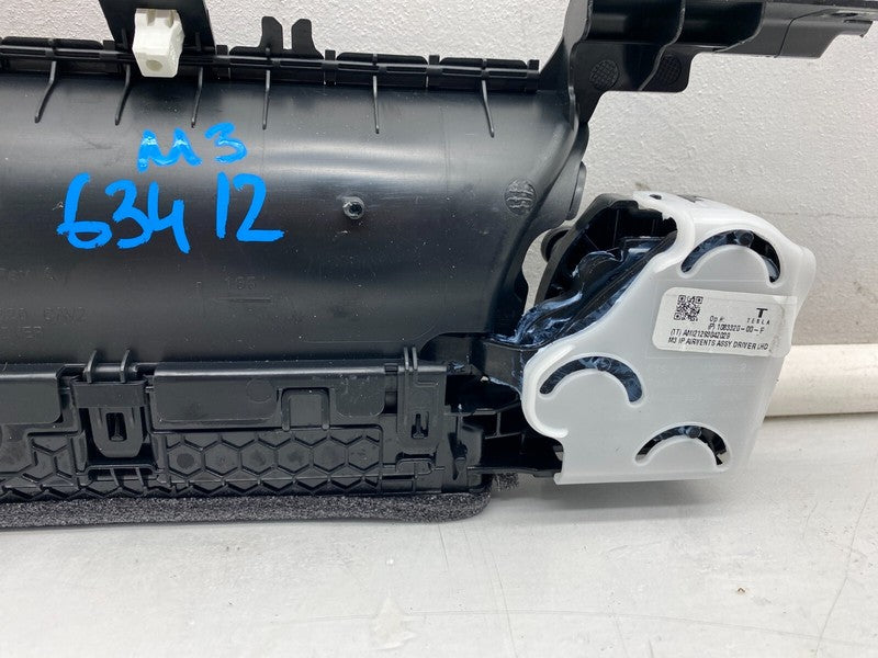 1083320-00-F ⭕ 17-23 Model 3 Y Driver Dashboard Heater A/C Air Vent Dash Duct 1083320-00-F