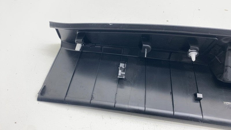 ⭕12-20 Model S Rear Trunk Latch Sill Scuff Plate Trim Cover Molding 10