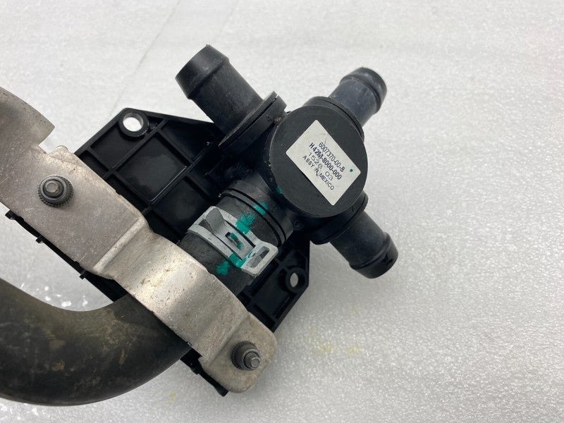 6007370 00 B ⭕ 12-20 Model S Coolant Pump Cooling Valve Actuator 4-Way w/ Hose 6007370-00-B
