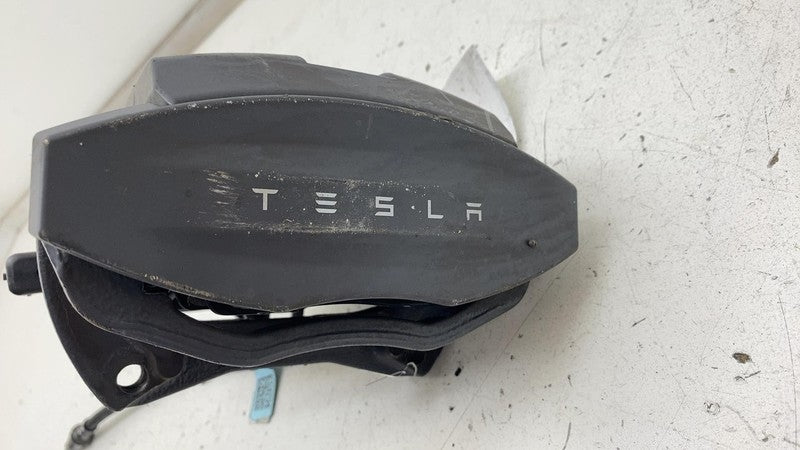 ⭕ 19-21 Model S X Rear Side Brake Caliper w/ Brake Hose Line Left 1078