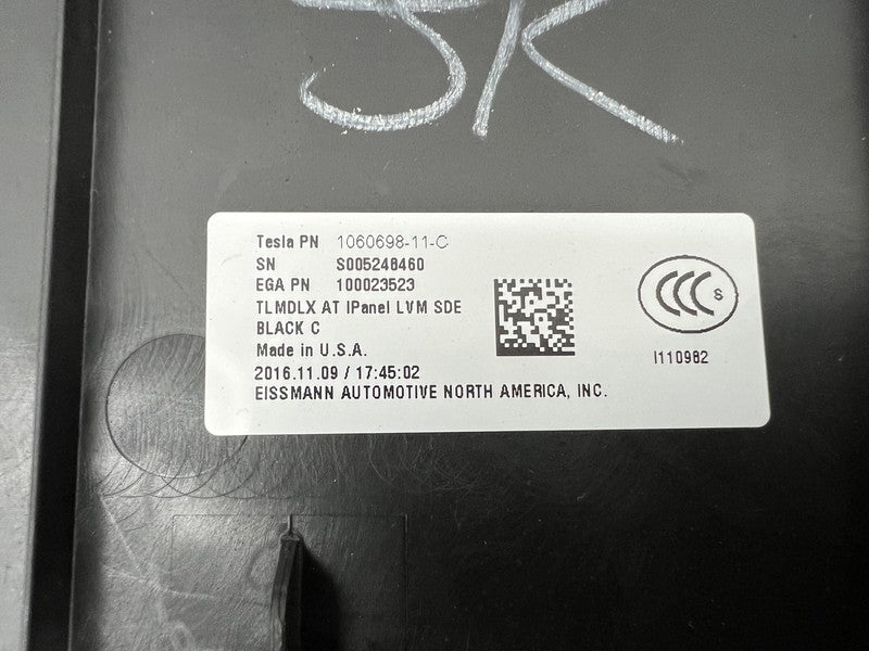 ⭕ 16-20 Tesla Model S Dashboard Instrument Panel Dash Top Pad Cover 10