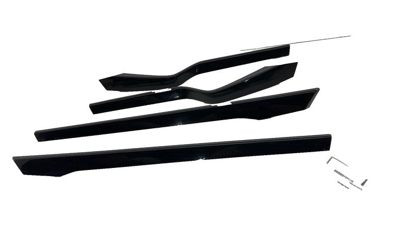 1035826-22-B ⭕16-20 Model X Front & Rear Left/Right Door Trim Decor 1035826-22-B/1036081-22-B