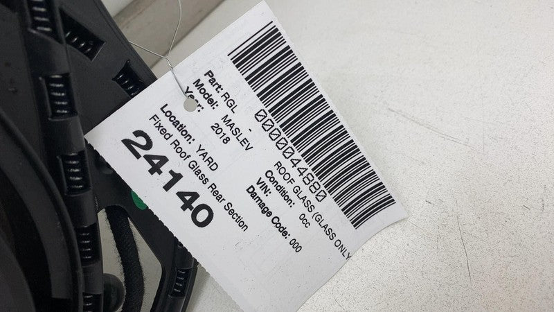 ⭕ 2017-2020 Maserati Levante Panoramic Sunroof Track Frame w/ Glass & 