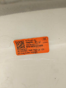 ⭕ 2017-2023 Tesla Model 3 Driver Side Rail Siderail Trim Cover Left 1086265-01-J