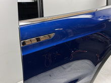 ⭕2016-2024 Tesla Model X Rear Left Driver Falcon Door Shell Panel LH Blue - PPSB