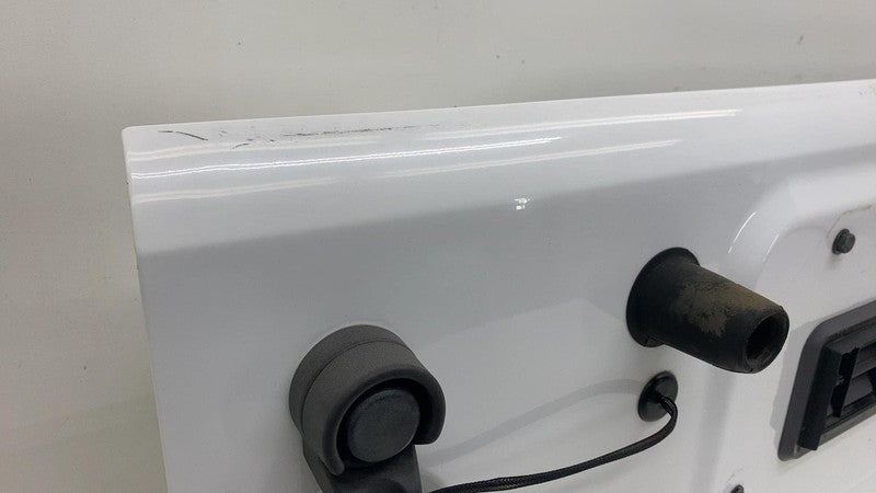 68079246AA ⭕ 11-18 Wrangler Rear Trunk Back Door Tailgate Deck Lid Panel Lower White - PW7