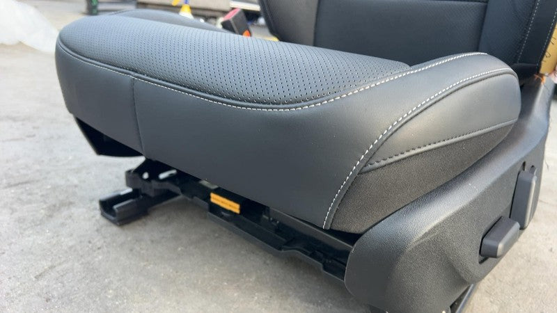 2022 2023 2024 Kia EV6 Front Driver Side Seat w/ Headrest Left Perforated Black