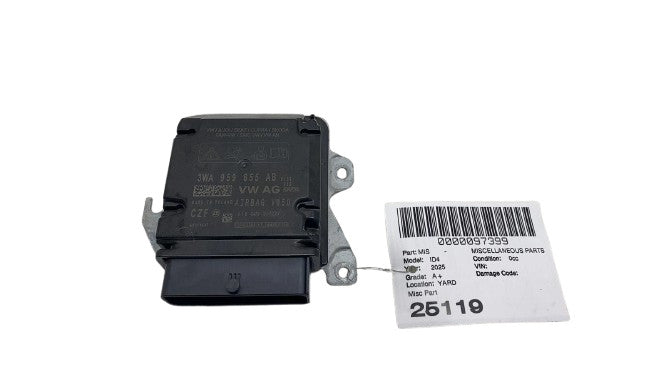 ⭕ 2025 Volkswagen ID.4 Safety Restraint SRS Control Module Unit OEM 3WA959655AB