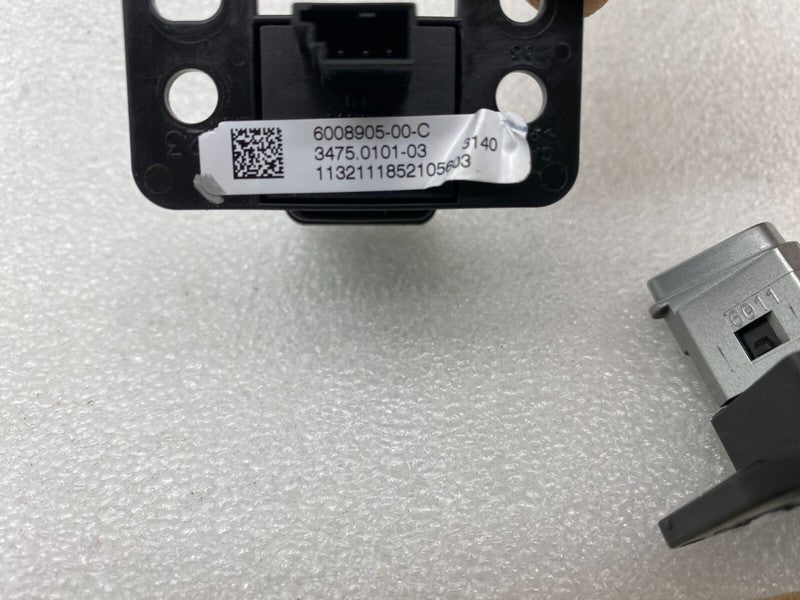 6008905 00 C ⭕ 12-20 Model S Dash Hazard & Glove Box Switch Control 6008905-00-C/6008906-00-C