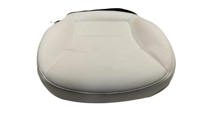 ⭕ 20-24 Tesla Model Y Front Left Seat Lower Cushion Leather White 1452
