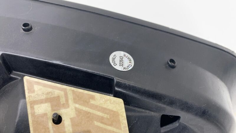 2177.6003AV 2016-2020 Tesla Model X Front Left Exterior Rear View Door Mirror (No Skull Cap)