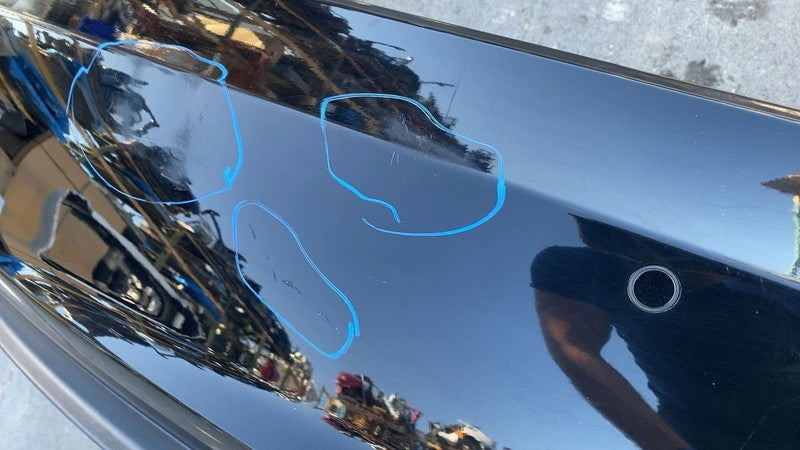 2017-2022 Tesla Model 3 Rear Bumper Cover w/ Park Sensor & Reflector B