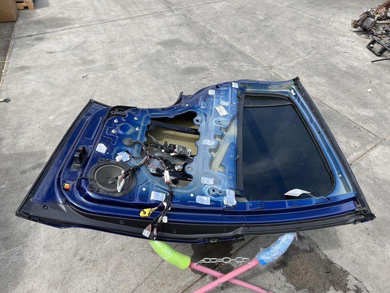 1028790-00-K ⭕ 2016-2024 Tesla Model X Rear Driver Side Falcon Door Panel Left LH Blue - PPSB