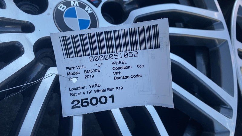 ⭕ 2018-2023 BMW 530e G30 Front & Rear Wheel Rim 19" inch Assembly OEM SET of 4