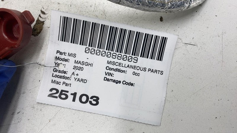 ⭕ 2014-2020 Maserati Ghibli Starter Alternator Cable Wiring Harness Wi