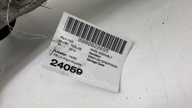 6007017-00-C ⭕ 12-15 Tesla Model S Front Left Spindle Knuckle w/ Hub Bearing LH 6007017-00-C