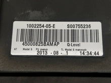 ⭕ 12-15 Tesla Model S MS Dashboard Instrument Panel Dash Trim Cover 1002254-05-E