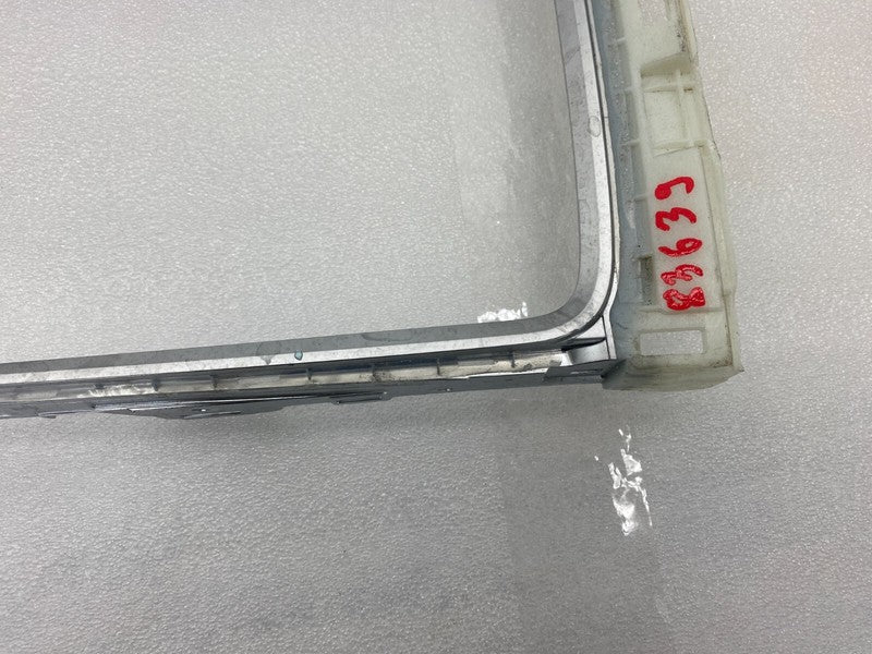 175554800A ⭕ 17-23 Tesla Model 3 Front Console Bezel Trim Chrome Molding Cover 1755548-00-A