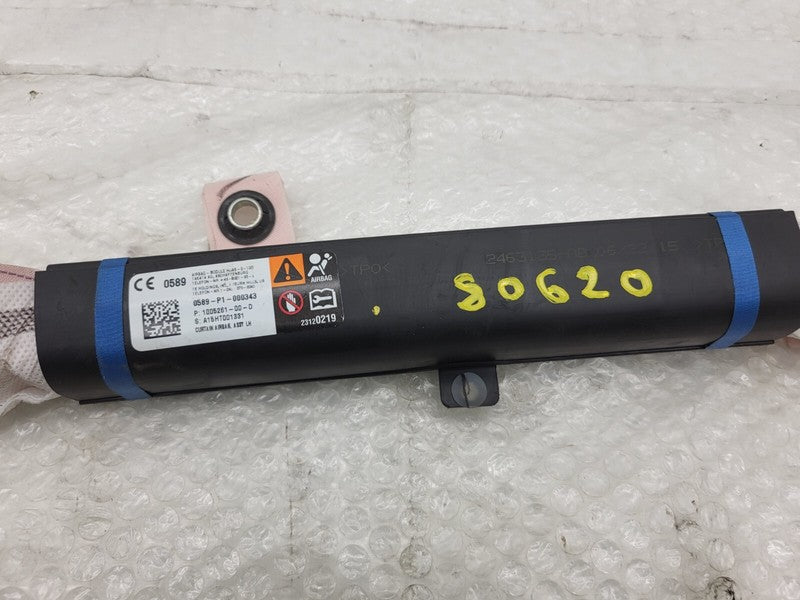 1005261 00 D ⭕ 12-20 Tesla Model S Driver Side Roof Curtain Safety Airbag Left 1005261-00-D