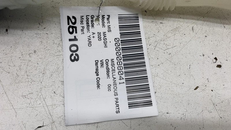 ⭕ 2014-2020 Maserati Ghibli Wiper Washer Reservoir Filler Neck Tube OE