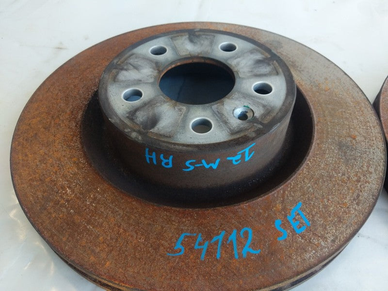 ⭕ 2012 2013 2014 2015 Tesla Model S Front PAIR Left & Right Brake Disc