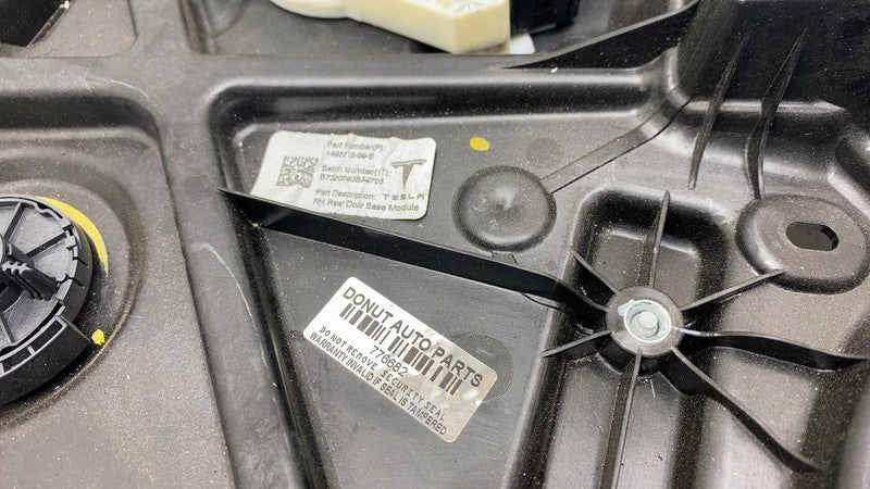 ⭕ 20-24 Model Y Rear Right Door Window Regulator & Motor w/ Carrier 14