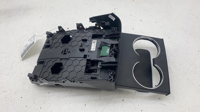 1546129 00 D ⭕ 21-23 Tesla Model X MX Center Console USB Bezel + Rear Cup Holder 1546129-00-D