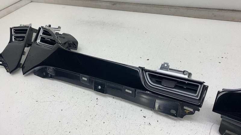 ⭕ 2012-2015 Tesla Model S SET of Dash A/C Air Vent Outlet Dashboard Tr