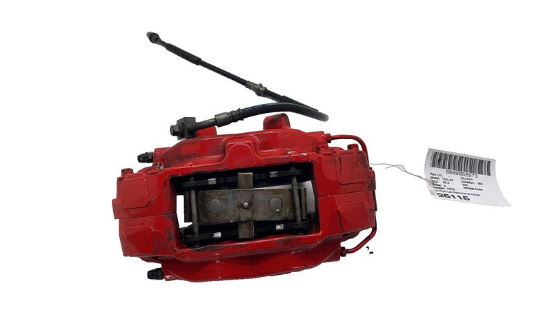 ⭕ 2016-2020 Tesla Model X Front Driver Side Caliper Red w/ Brake Hose Line Left