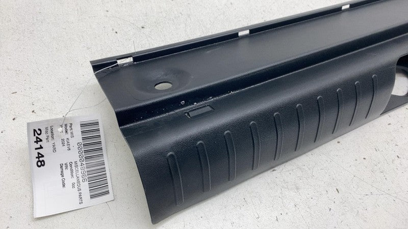 2022-2024 Kia EV6 Rear Trunk Liftgate Tailgate Lower Trim Panel Cover Black OEM