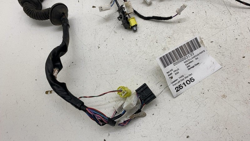⭕ 2023-2025 Toyota Prius Front Driver Side Door Wiring Harness Cable Wire Left