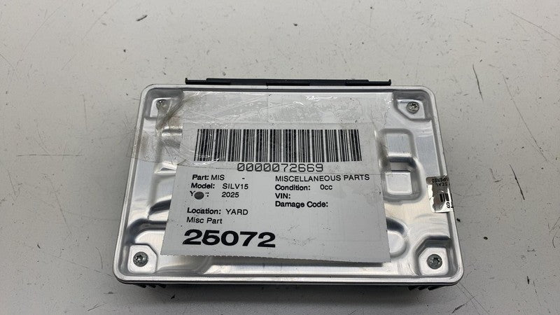 ⭕ 2025 Chevrolet Silverado 1500 Pickup Network Gateway Module Unit OEM