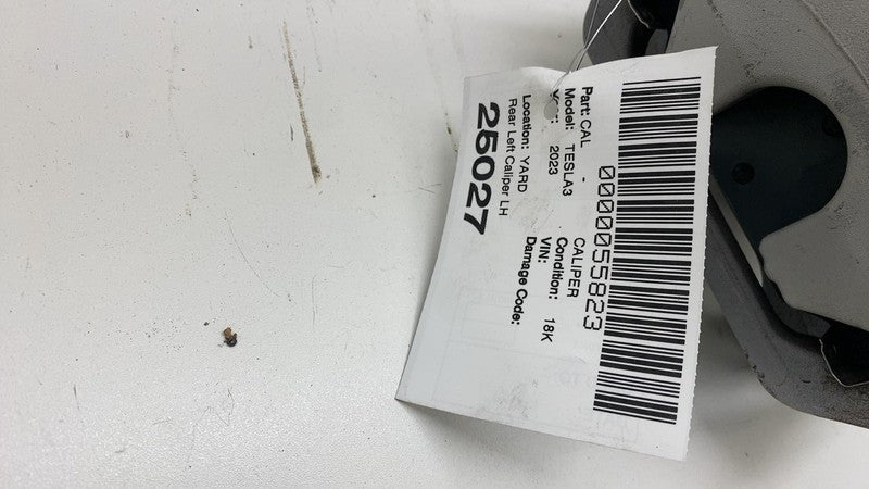 1044623-00-J ⭕ 2017-2025 Tesla Model 3 Rear Left Caliper w/ Brake Line Hose BASE 1044623-00-J