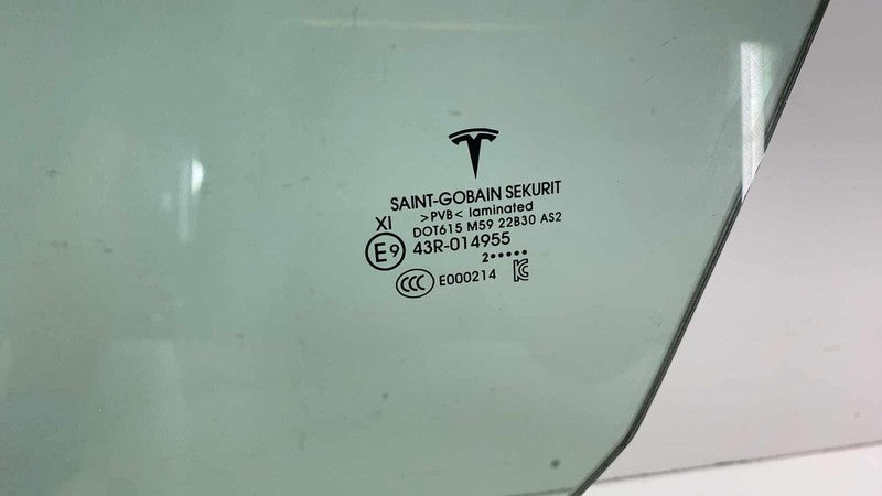 ⭕ 2021-2023 Tesla Model 3 Front Driver Side Door Window Glass Left (Do
