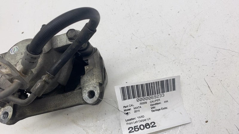⭕ 2006-2015 Mazda MX-5 Miata Front Driver Side Caliper w/ Brake Hose Line Left