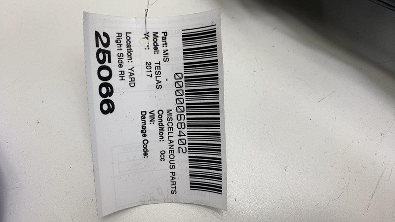 ⭕ 16-20 Tesla Model S Rear Passenger Side C-Pillar Lower Trim Cover Pa